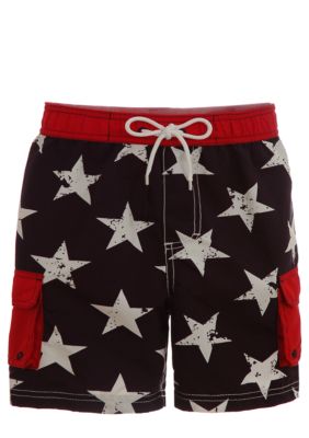 Kitestrings Star Swim Shorts Toddler Boys