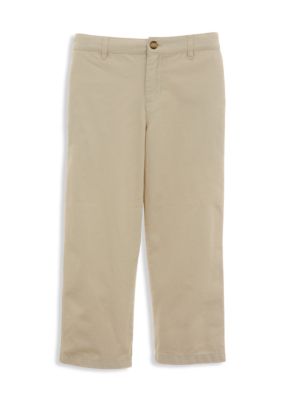 Kitestrings Stone Flat Front Twill Pant Toddler Boys