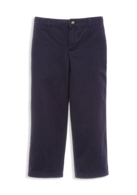 Kitestrings Air Navy Flat-Front Twill Pant Toddler Boys