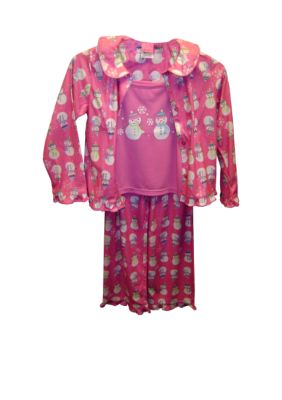 J Khaki&trade; Snowman Pajama Set - Girls 4-16