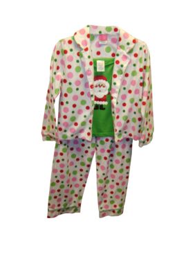 J Khaki&trade; Santa Pajama Set - Girls 4-16