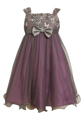 Bonnie Jean Social Ruched Dress Girls 7-16