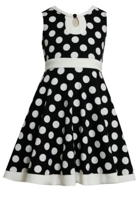 Bonnie Jean Dot Knit Dress Girls Plus