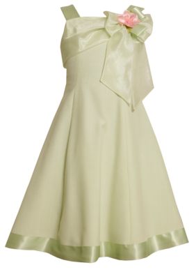 Bonnie Jean Fit and Flare Linen Dress Girls 4-6X