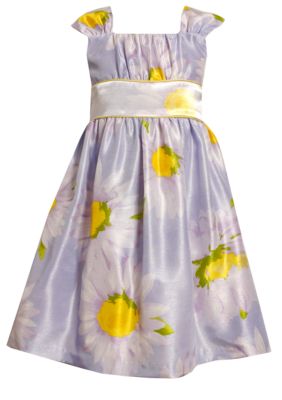Bonnie Jean Daisy Shantung Girls 4-6X
