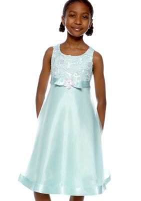 Bonnie Jean Aqualine Dress Girls 7-16
