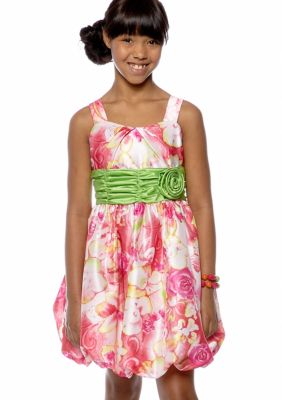 Bonnie Jean&reg; Floral Bubble Dress Girls Plus