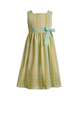 Bonnie Jean&reg; Stripe Seersucker Dress - Girls 7-16 Plus