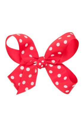 Riviera Holiday Dot Bow