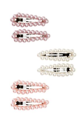Riviera Pearl Barrettes