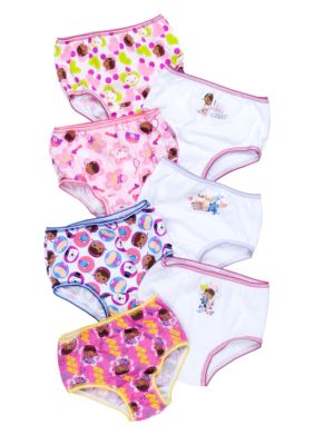 Disney 7 Pack Doc McStuffins Panty Toddler Girls