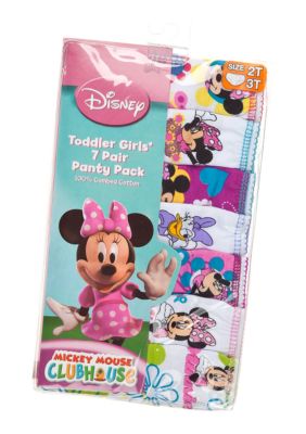 Disney 7-Pack Minnie Mouse Panties Toddler Girl