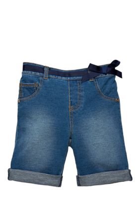 Flapdoodles Darcie Denim Bermuda Girls 4-6X