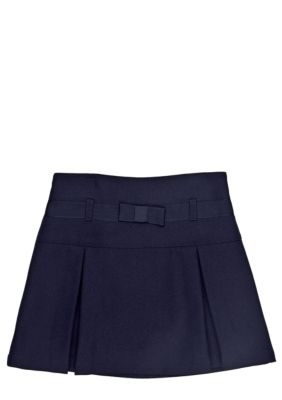 Izod Uniform Ribbon Bow Scooter Girls 4-6X
