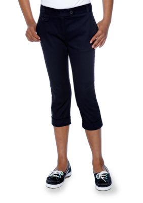 Izod Cuff Bottom Capri Girls 7-16