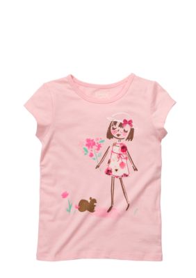 OshKosh B'gosh Bouquet Girl Tee Girls 4-6X