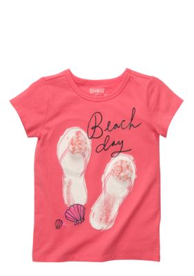 OshKosh B'gosh Flip Flop Tee Girls 4-6X