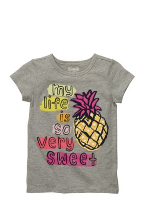 OshKosh B'gosh Pineapple Tee Girls 4-6X