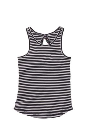OshKosh B'gosh Navy Stripe Tank Girls 4-6X