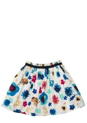 OshKosh B'gosh Watercolor Floral Bubble Skort Girls 4-6X