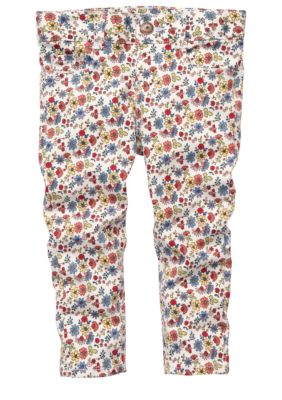 OshKosh B'gosh Floral Twill Capri Girls 4-6X