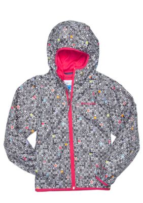 Columbia Pixel Grabber Wind Breaker Girls 7-16