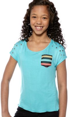 One Step Up Stud Tee Girls 7-16