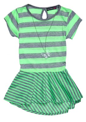 One Step Up Stripe Top Girls 7-16