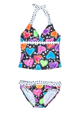 Breaking Waves Sweetheart Tankini Girls 7-16