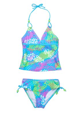 Breaking Waves Disco Leopard Girls 7-16