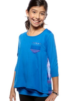 Energie Studded Stripe Legging Set Girls 7-16