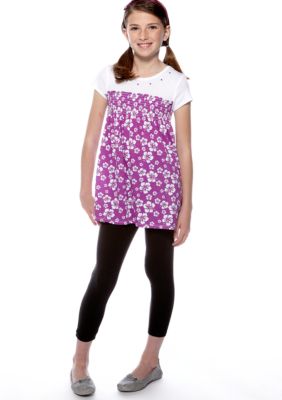 Energie Floral Tunic and Legging Set Girls 7-16