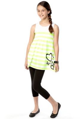 Grane Stripe Smock Tank Set Girls 7-16