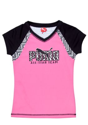 Puma All Star Team Colorblock Tee Girls 7-16