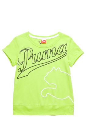 Puma Oversized Logo Tee Girls 7-16