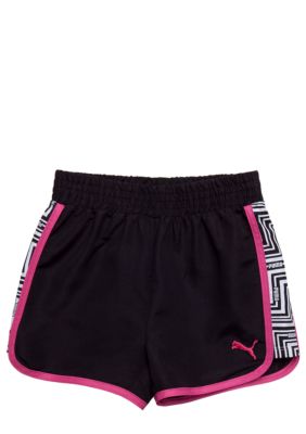 Puma Printed Microfiber Shorts Girls 7-16