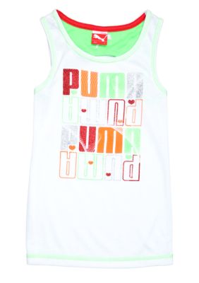Puma Tossed Logo Tank