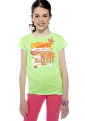 Puma Can Do Better Tee Girls 7-16