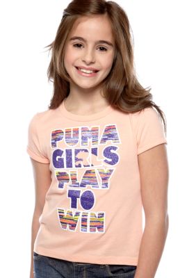 Puma Play To Win Tee Girls 7-16