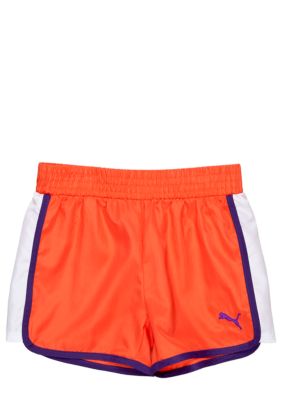 Puma Colorblock Woven Short Girls 4-6X