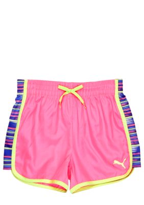 Puma Print Microfiber Short Girls 7-16