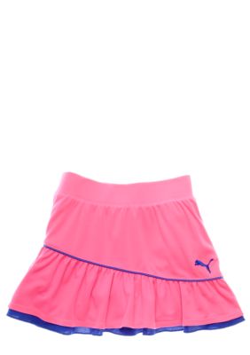 Puma Mesh Asymmetrical Skort Girls 4-6X
