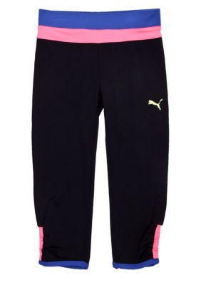 Puma Colorblock Cinched Capri Girls 7-16