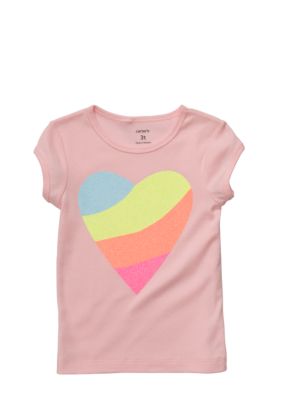 Carter's Heart Tee Girls 4-6X