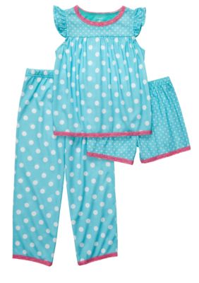 Carter's Polka Dot 3-Piece Pajama Set Girls 4-7