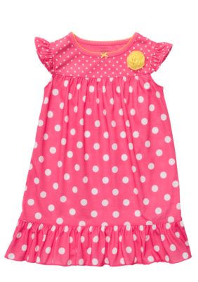 Carter's Polka Dot Night Gown Girls 4-14
