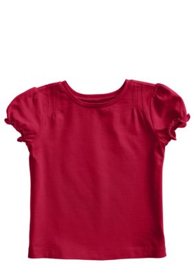 J Khaki Basic Tee Girls 4-6X