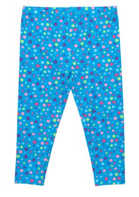 J Khaki Printed Legging Girls 4-6X