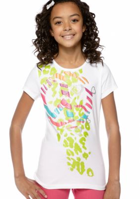 J Khaki Peace Tee Girls 7-16