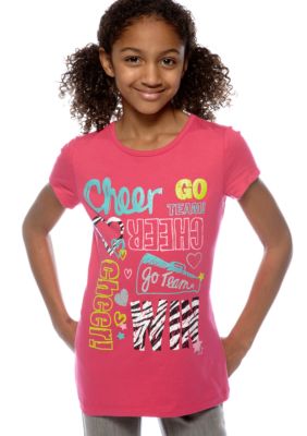 J Khaki Cheer Tee Girls 7-16